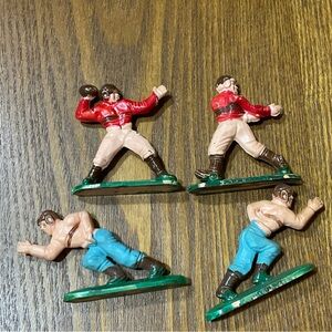 4 VINTAGE C.M.A. Hong Kong Miniature FOOTBALL Figures Decorating 1960-70's